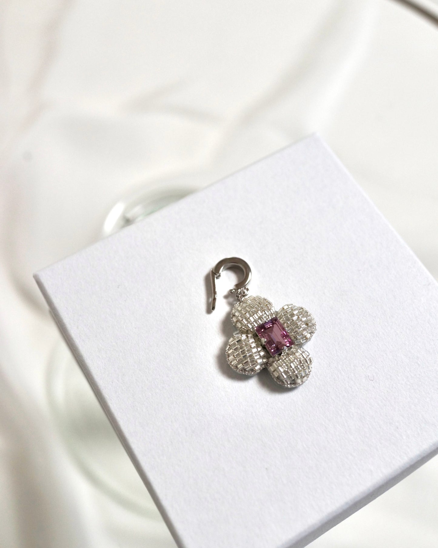 【ネックレス-Flower/gold or silver】