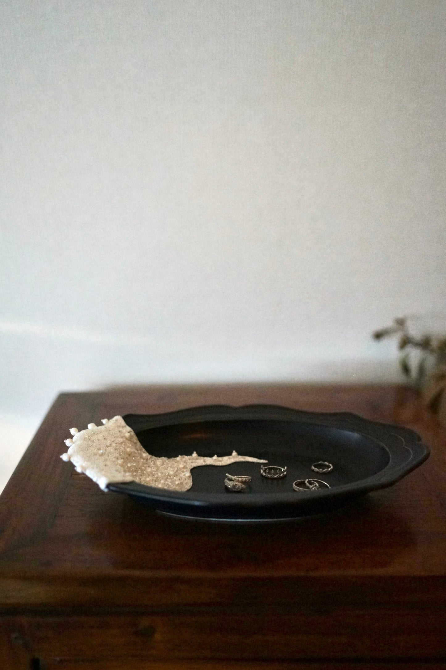 【トレイ・皿 /刺繍継ぎ】