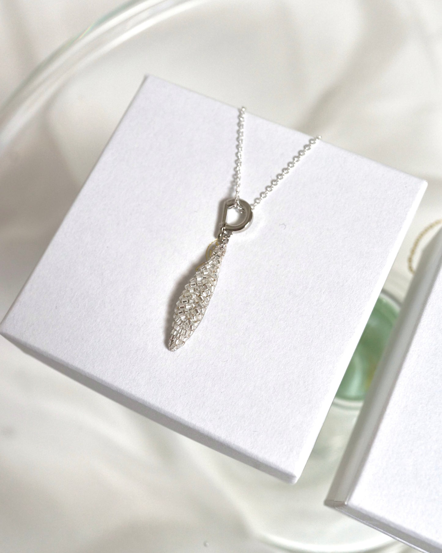 【ネックレス-Leaf/gold or silver】