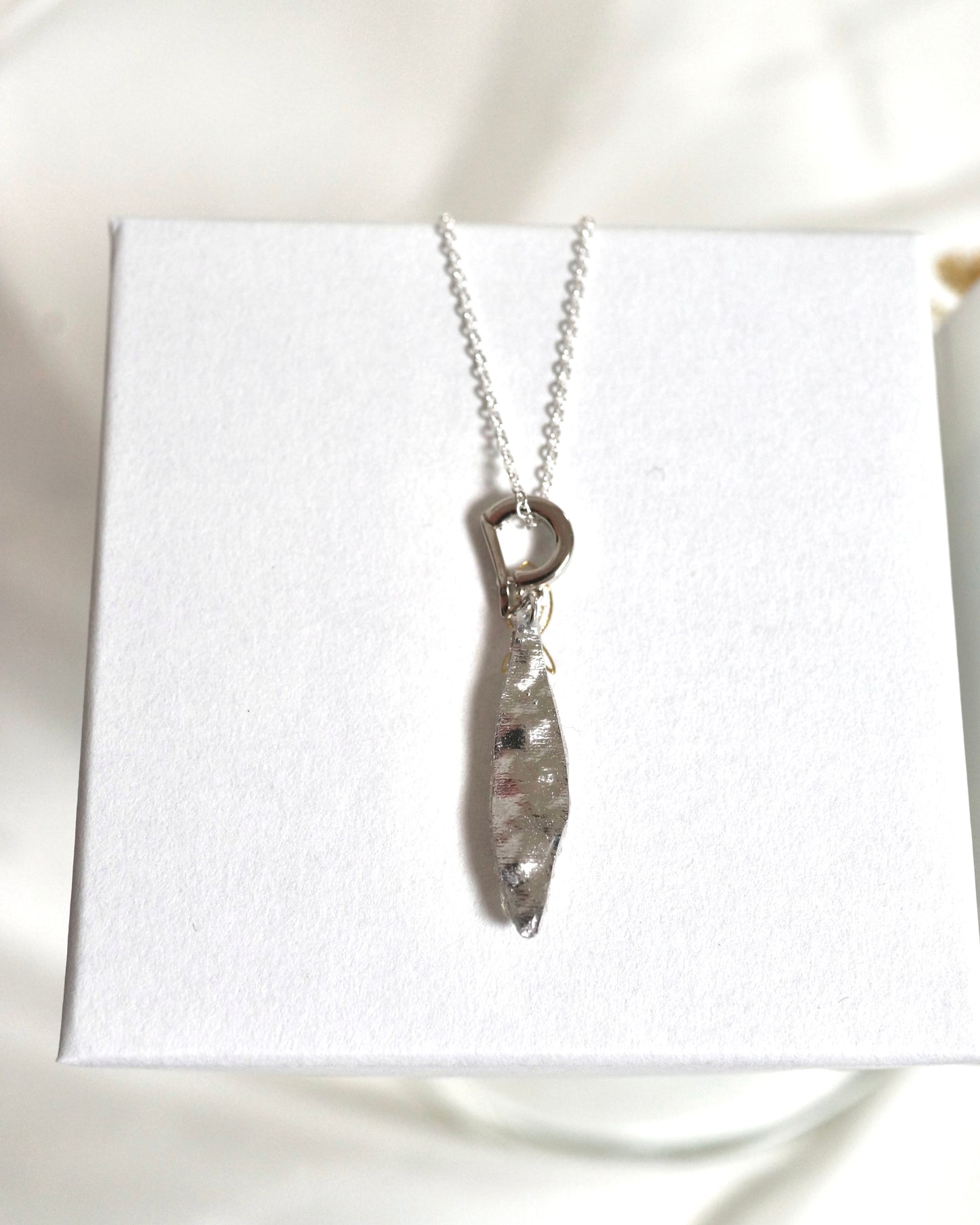 【ネックレス-Leaf/gold or silver】