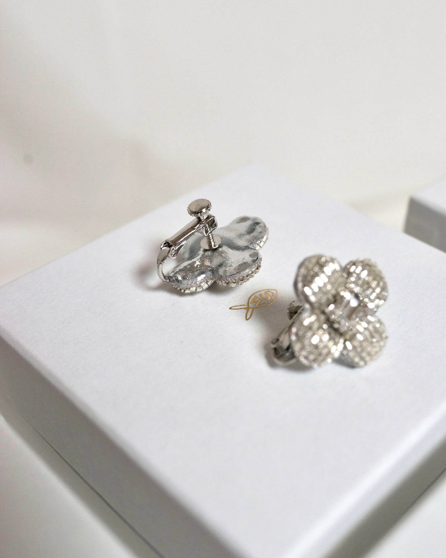 【ピアス/イヤリング-Flower/silver】