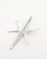 Spark silver star hair pin *mini.