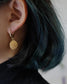 Olive seed-Gold/S Earrings